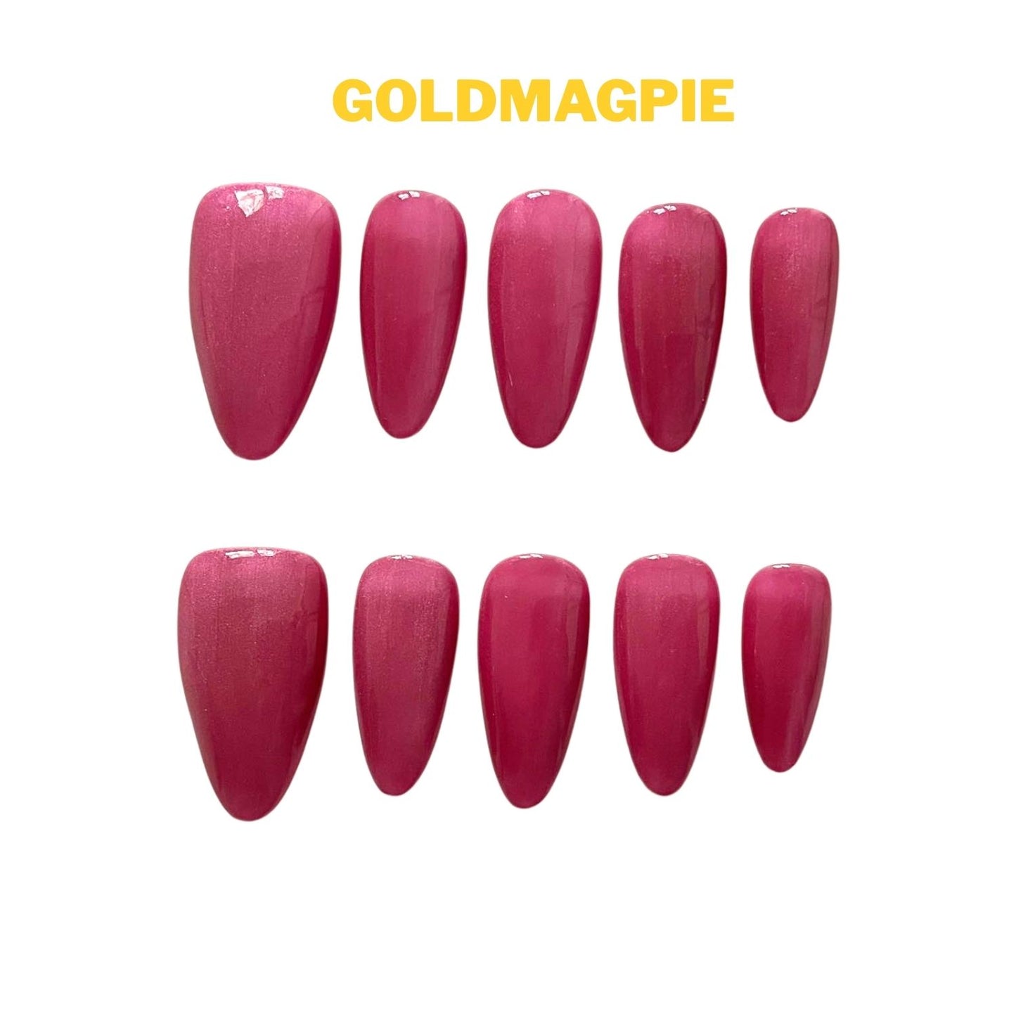 Rose Red Medium Almond A9M