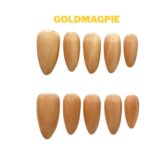 Cat Eye Golden Medium Almond A6M