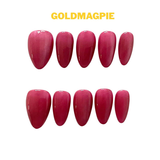 Rose Red Short Almond MQ1007-A9S
